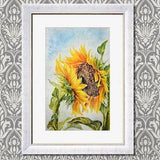 Sunflower Watercolor Art Work | Aquarelle Painting | Botanical Pictures | Hand  Made Painting | OOAK Painting 16