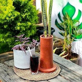 Minimalist Tall Clay Pots, Indoor Terracotta Pots, Elegant Earthen Planter, Handmade Cylinder Pots, Sleek and Stylish Planter, Gift