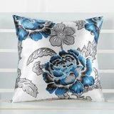 Big Peony Flower Shaped Pillows Luxury Cushion Cover Pillow Case Home Supplies