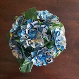 Aluminum Can Forever Rose Bouquet, Upcycled, Metal Rose, handmade, unique gift idea, garden art, 10th Anniversary, Christmas Gift Idea. Sale