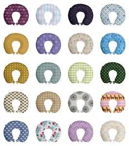 Ambesonne Print Oriental Travel Pillow Neck Rest Memory Foam Travel Accessory