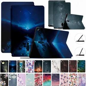 For Amazon Fire HD 10 8 Plus 11th 10th 12tth Gen Case Pattern Leather Flip Cover