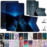 For Amazon Fire HD 10 8 Plus 11th 10th 12tth Gen Case Pattern Leather Flip Cover