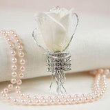 Boutonniere  Flower Lapel Pin corsage  Floral Boutonniere Ivory Rose Pin Wedding Accessory Wedding Flower Graduation Pin Graduation