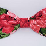 Rose Bow Tie, Rose Bouquet, Red Roses, Pink Roses, Pre-tied Bow tie, Bow ties for men, Boys bow tie, Girls Hair Bow, Proms, Wedding Bow tie