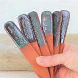 Plant Markers, Ceramic Garden Labels, Garden Stakes, Herb Labels, Garden Decorations, handmade gift, gift for gardener, plant tags