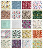 Ambesonne Floral Vintage Fabric by the Yard Decorative Upholstery Home Accents