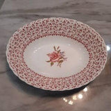Vintage Rose Bouquet salad bowl made in England by Johnson Bros.