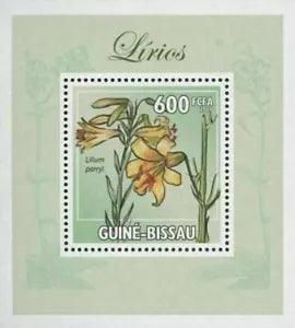 Lilies Parryi Flower Plant Mini Sov. Sheet MNH