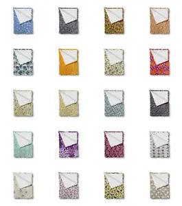 Ambesonne Flower Bloom Soft Flannel Fleece Throw Blanket Plush for Indoors