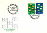 Water-Lily Protected Flowers Finland Mint Nordic Stamps FDC 1977