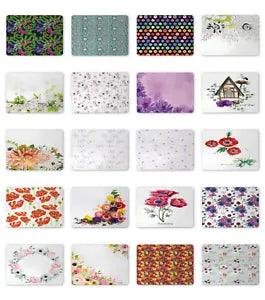 Ambesonne Flower Petal Mousepad Rectangle Non-Slip Rubber