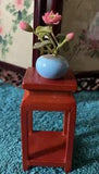 Miniature Potted Water Lily & Plant Stand