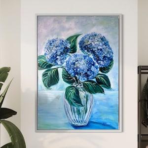 Oil painting on canvas 100x70 centimeters. Orchid flowers picture. Painting with flowers. Big picture. A wonderful gift for her. Handmade.