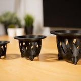Furan Neofinetia Orchid Pot Drainage Holes | Aerated | 3D Printed Carbon Fiber | Indoor Planter | Ornamental Flowerpot | Gift for | 3 Sizes
