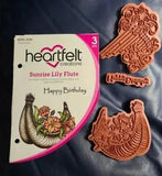 Heartfelt Creations Sunrise Lily Flute Stamp Set