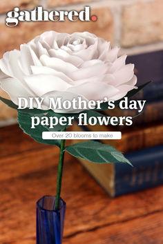 DIY paper flowers tutorial Flower Delivery