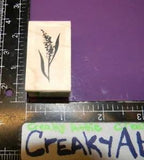 LILY WILD FLOWER LONG STEM SINGLE RUBBER STAMP ENDLESS CREATIONS B14 CREAKYATTIC