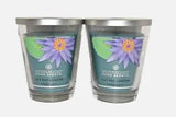 Chesapeake Bay (2) Lily Pad Lagoon 11.5oz Glass Jar Candles Essential Oils USA