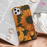 Sunflower iPhone case 15 Pro Max 14 Plus 13 mini 12 pro 15 Pro SE 2022 13 Pro Max 15 Xr X XS 14 Pro SE 2020 8 7 6 11 Pro 12 Mini 13 Pro dc17