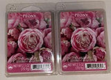 Fusion Scented Wax Melts PEONY / 2 Packs / 2.5 Oz Each