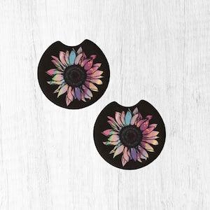 Sunflower Car Coaster, Car Accessory for Women, Sunflower Car Decor,  Gag Gift, for Best Friend, Birthday Gift for Sister, Car Gifts for Her