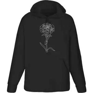 'Carnation Flower' Adult Hoodie / Hooded Sweater (HO038321)