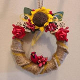 Sunflower Mini Wreath
