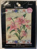Bucilla Day Lilies Daylilies Day Lily WM45527 Counted Cross Stitch Kit SEALED