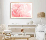 Pink Peony Print, Peony Wall Art, Peony Petals Framed Flower Wall Art, Floral