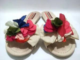 Karabulut Shoe Exaggerated Big Peony Flowers Colorful Female Women SIZE EU37 US7