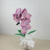 Paper Orchids with Pot