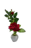 Set of 2 Piece Artificial Rose Flower Bonsai forTable Decor  Home Decoration