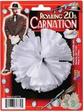 Gangster Carnation Flower 20's Mob Fancy Dress Up Halloween Costume Accessory