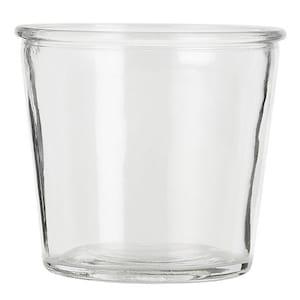 Clear Glass Flower Pot Hannah Perfect for Rope Plant Holder Small by Ib Laursen