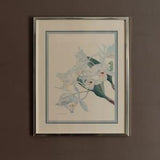 Vintage Gloria Eriksen print, White Orchids watercolour artwork