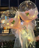 Reusable Led Bobo Balloon Flower Bouquet Party Decorations Flower Delivery