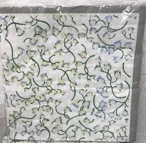Peony Blossoms 3pks Party Napkins 48pcs. 6 1/2"