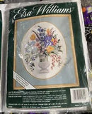 ?? Elsa Williams Lily's Bouquet Crewel Embroidery Cross Stitch Kit #00430 Nw