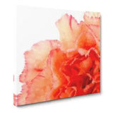 Orange Carnation Flower Canvas Print Wall Art Framed Picture Home Decor Large