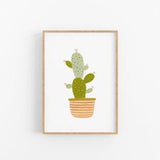 Cactus Art Print / Plant Art Print / 8x10 Cactus Print