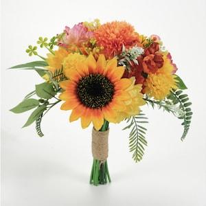 Artificial Silk Flower Head Material Package / DIY Wedding Bouquet Combo Set For Bridal Toss Bouquet Gloral Arrangement Cake Topper Decor