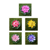 5Pcs Artificial Plant Artificial Water Lily Artificial Flower Diwali Decorations