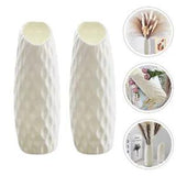 2PCS Table Room Living Room Porcelain Vase Dry Flower Vases Party Decor