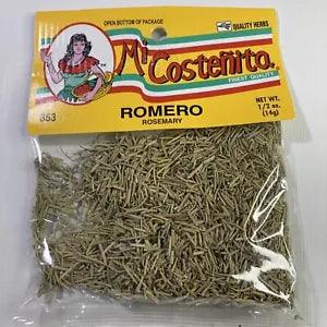 Romero Rosemary Leaf , 1/2 Ounce Bag (14 g)