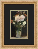 Claude Monet Flower Bouquet Custom Framed Print
