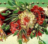 NEW LISTING1910 Gorgeous Pink Peony Flowers Richard Heymann No.7101 Congrats Postcard 5305
