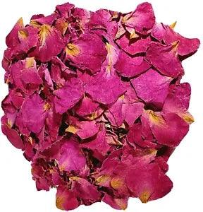 Naturally Dried Rose Petals-4oz.-Wedding Confetti, Potpourri, Art, Soap Candle
