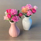 Miniature Rose Bouquet Dollhouse 1:12 Pink