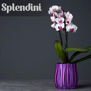 Orchid Pot | Various Colours | Flower Planter | Organic Plant Pot | Pots for Plants | Stylish Decoration | 3d Printed